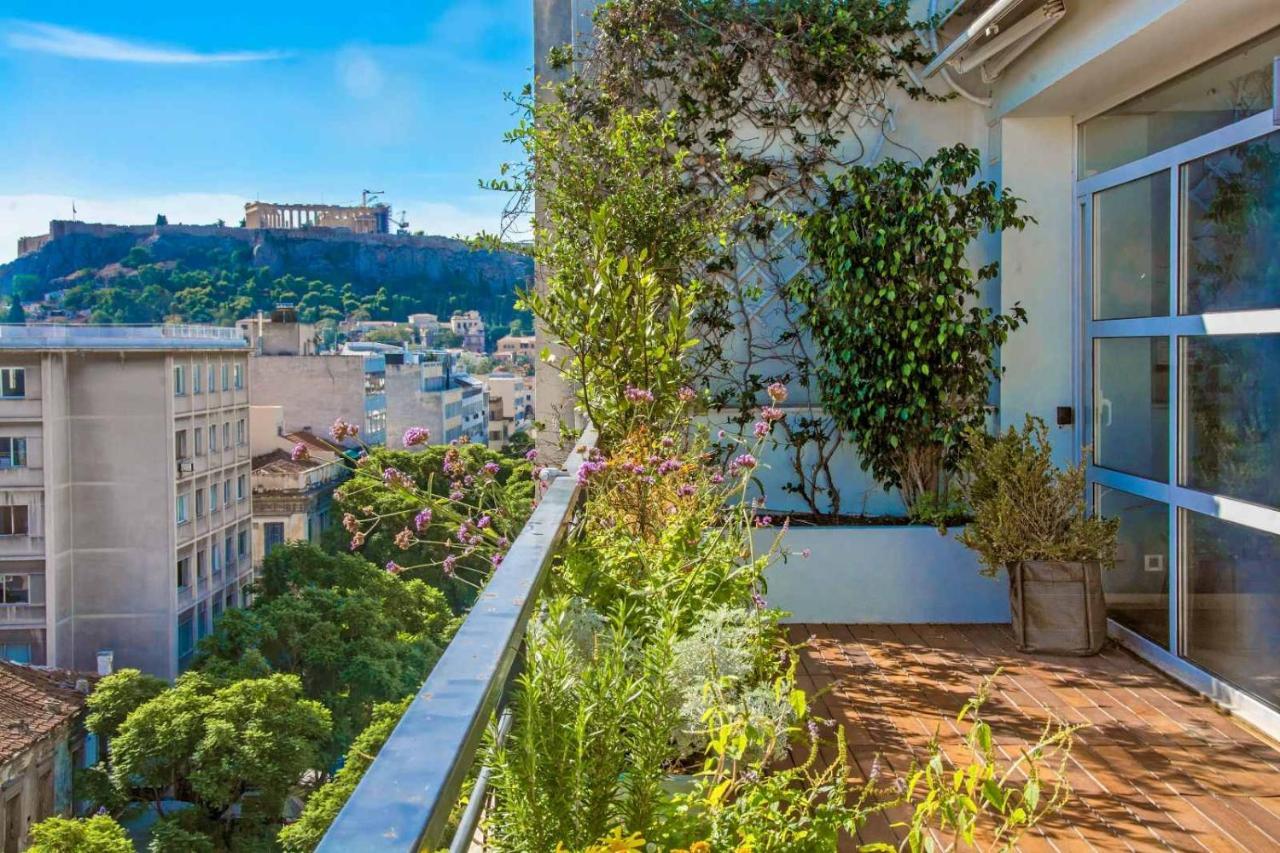Appartement Hidesign Athens Art Loft Penthouse Acropolis View Extérieur photo